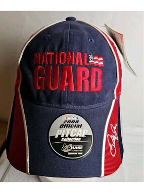 Nascar Dale Jr National Guard #88 2008 Official Pit Cap Chase Hat New With Tags